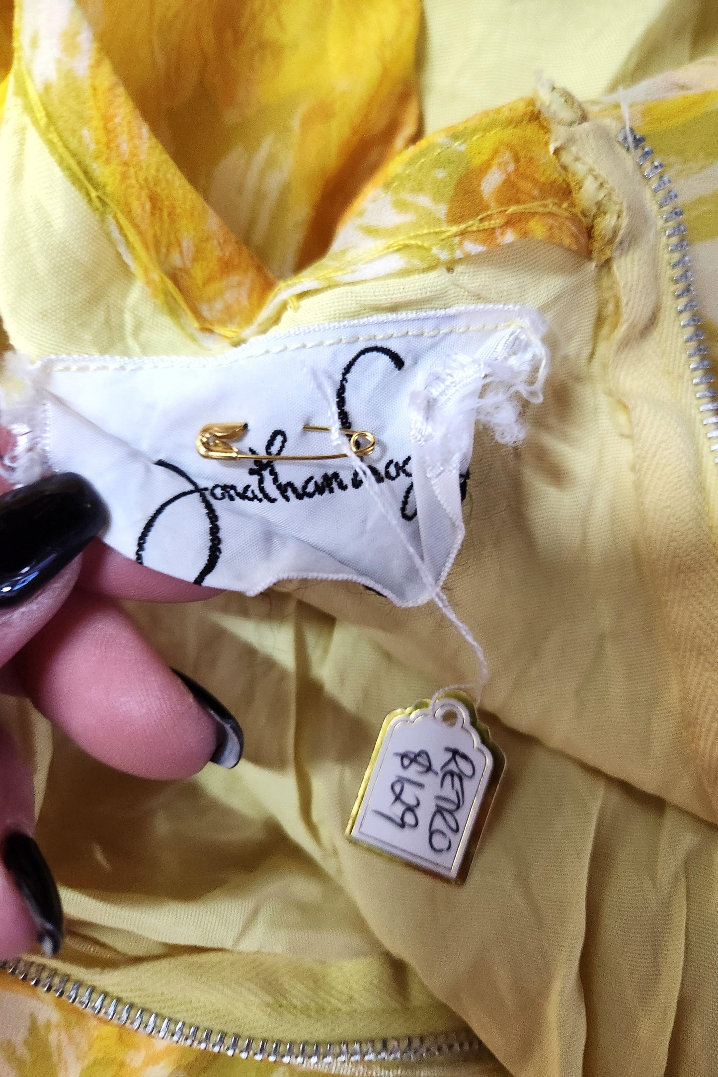 Lemon Dress // Retro