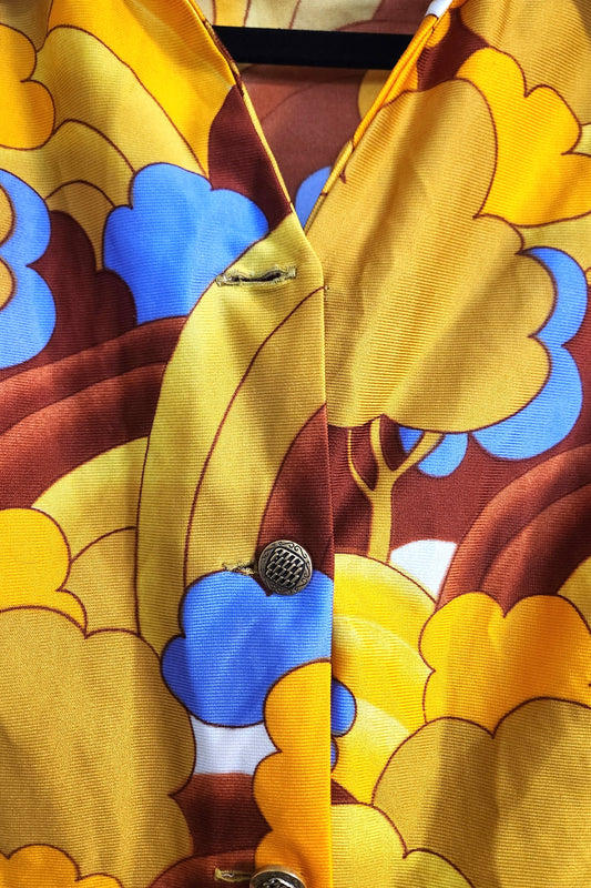 Bright Cloud Dress // Retro