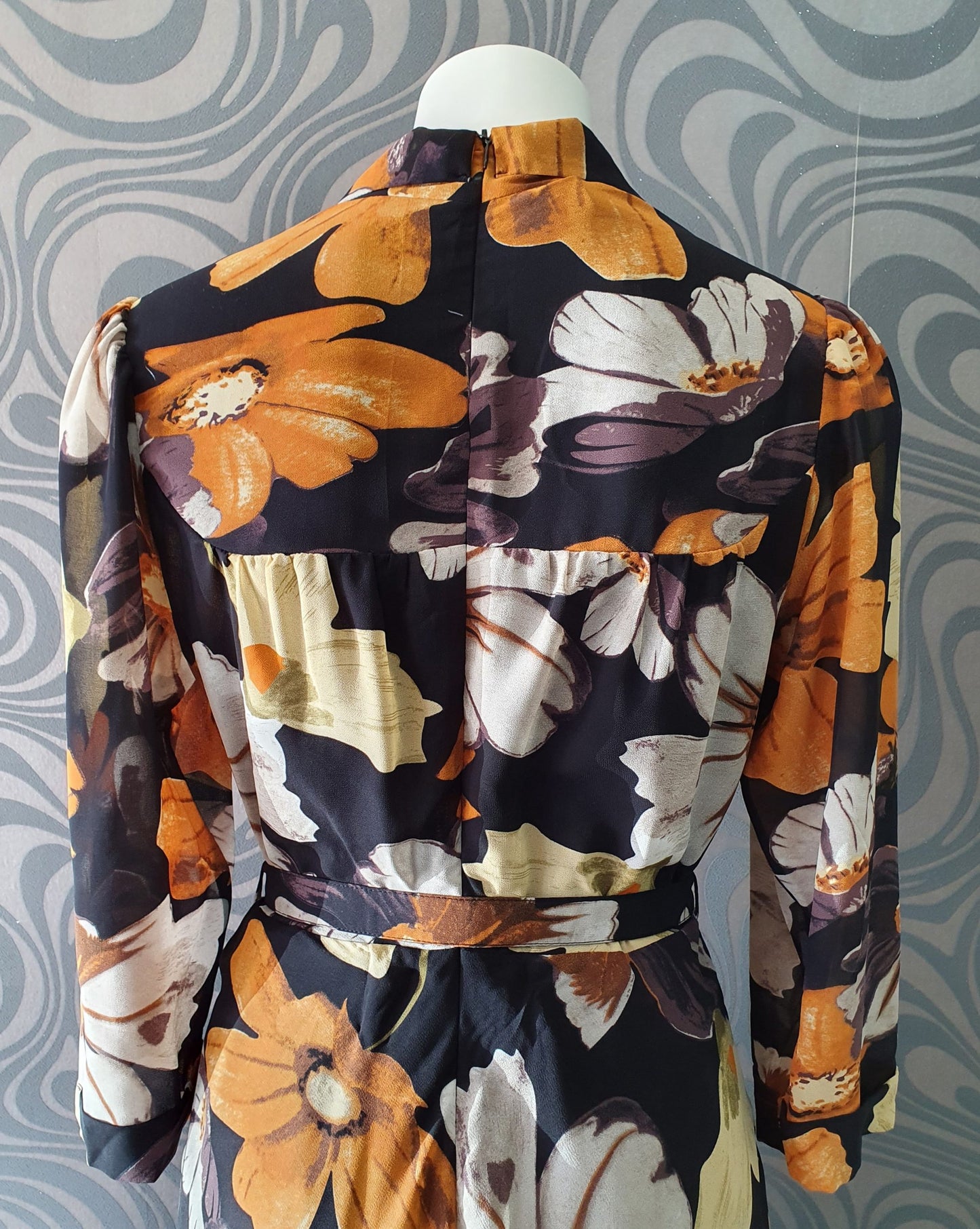 Farrah Frock // Mustard Floral