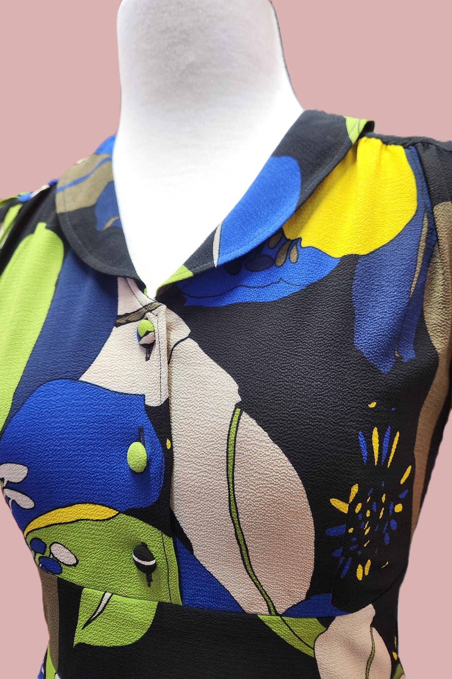 Bold leaf Dress // Sample