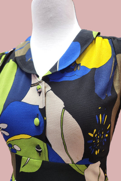 Bold leaf Dress // Sample