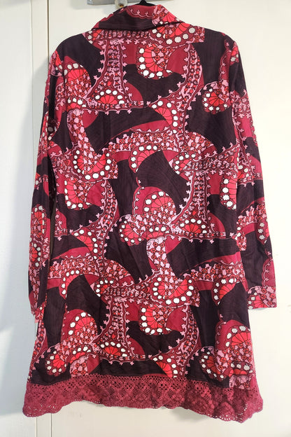 Lace up 60's shift Dress // Retro