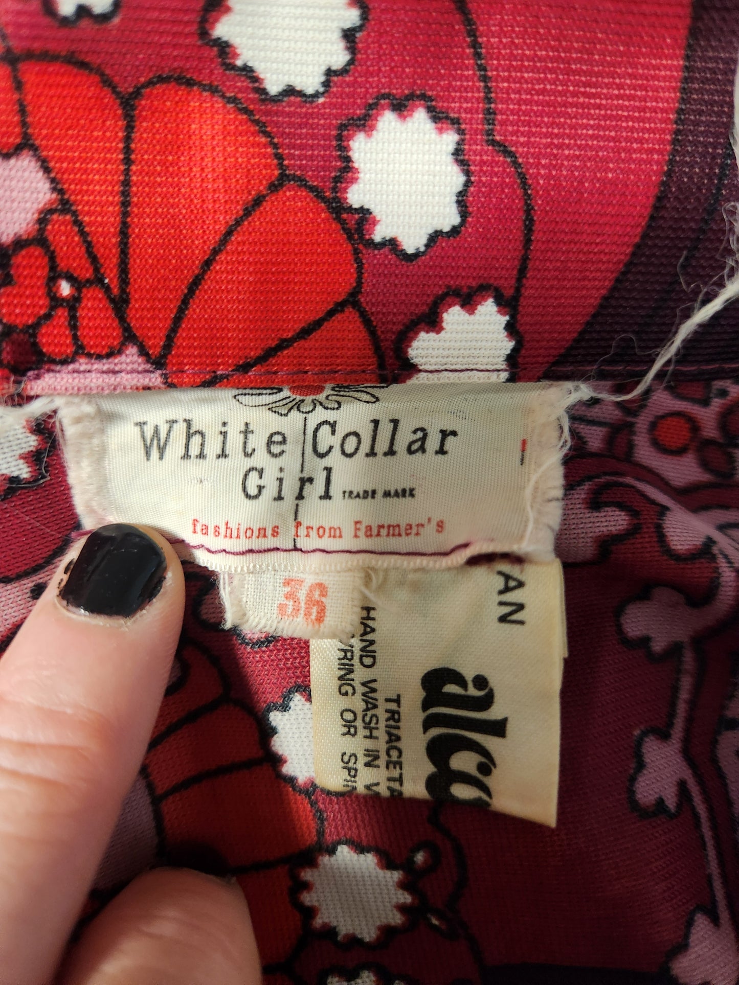 Lace up 60's shift Dress // Retro