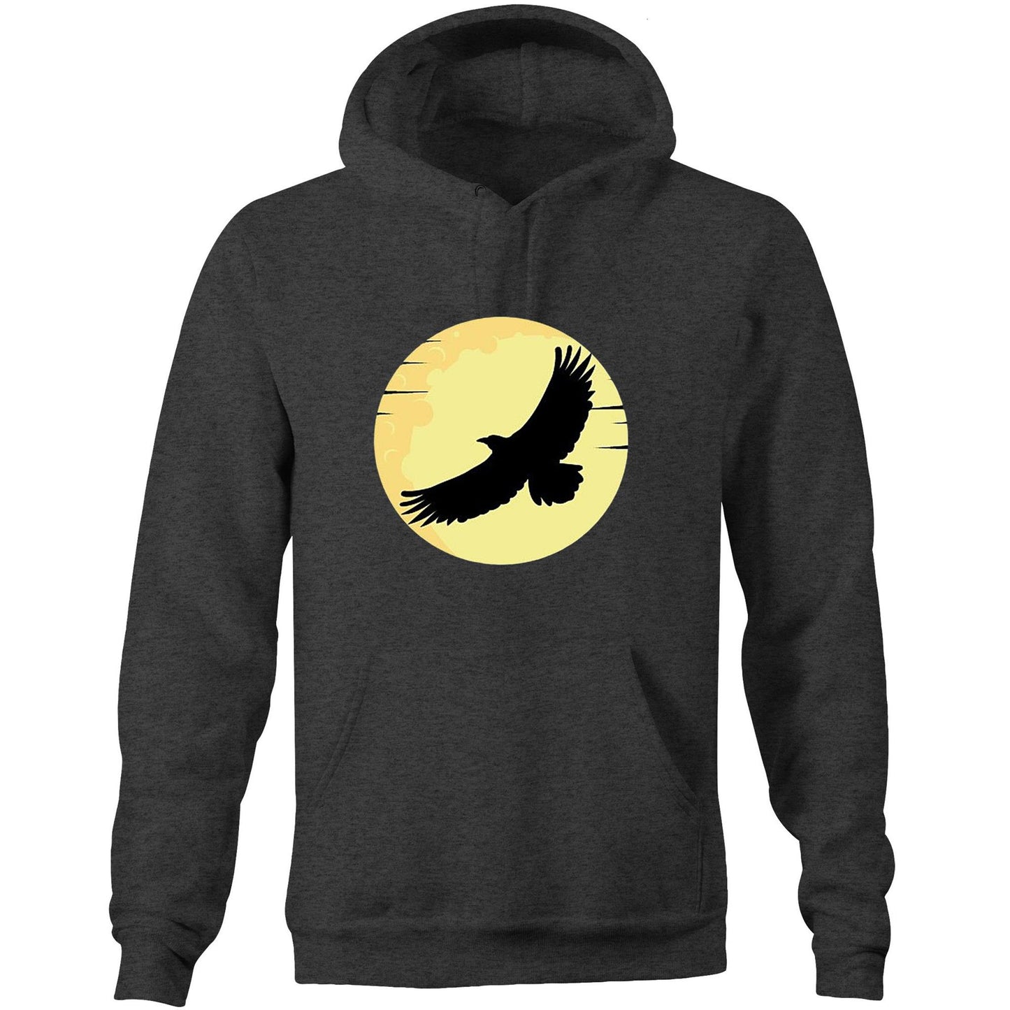 Raven Stole the Moon // Pocket Hoodie Sweatshirt