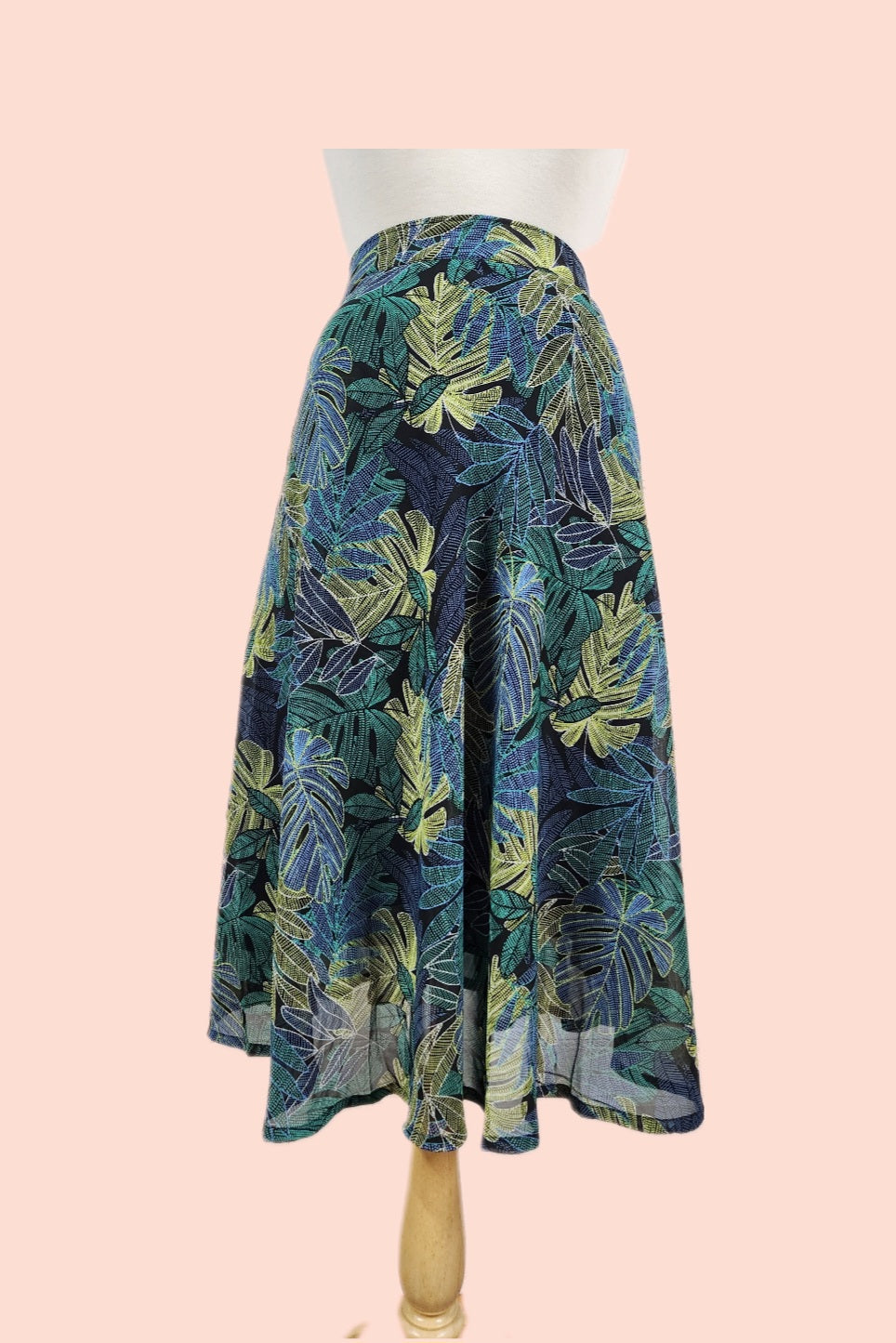 Jill Skirt // Palm Print