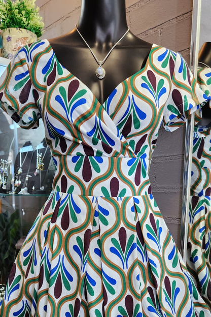 Jocelyn Dress  // Deco Print