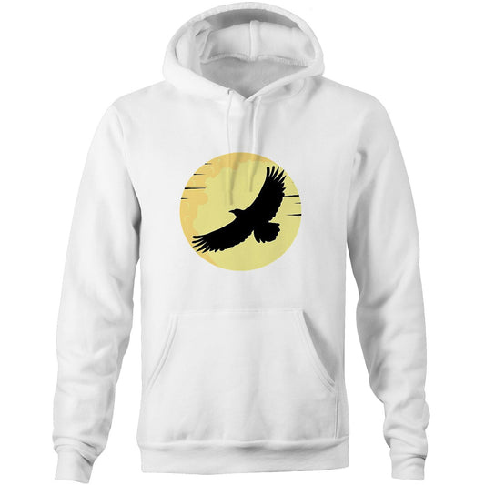 Raven Stole the Moon // Pocket Hoodie Sweatshirt