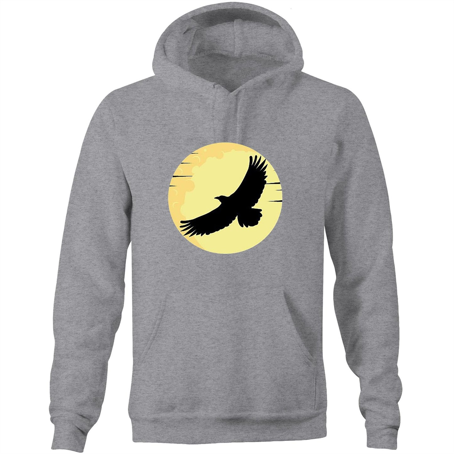 Raven Stole the Moon // Pocket Hoodie Sweatshirt