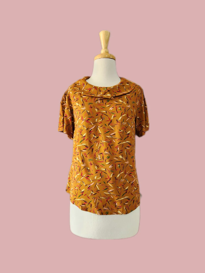 Clara Blouse // Mustard
