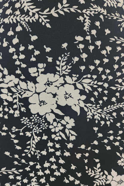 Gladys Blouse // 3/4 sleeve // Midnight Floral