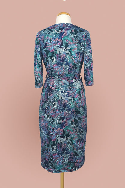 Layla Dress // Peacock Paisley