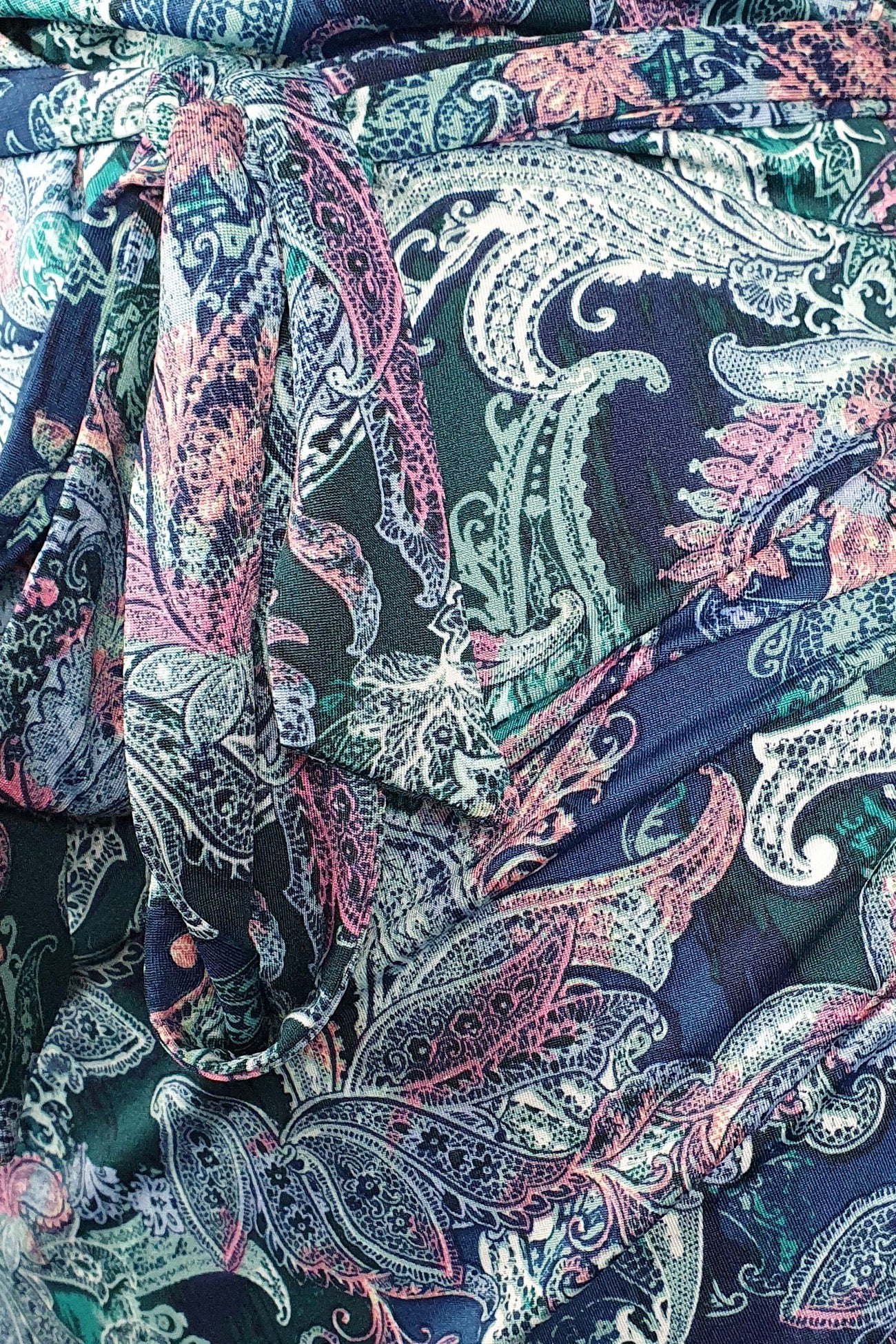 Layla Dress // Peacock Paisley